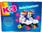 K3 Rolschaatsen - Verstelbaar in 4 maten 30-33 - Met stopper - Wit Regenboog