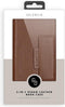 Selencia Hoesje Geschikt voor iPhone Xs / X Hoesje Met Pasjeshouder - Selencia Surya 2-in-1 Uitneembare Vegan Lederen Bookcase - Bruin