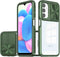 iMoshion Hoesje Geschikt voor Samsung Galaxy A25 Hoesje - iMoshion Camslider Backcover - Donkergroen
