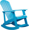 ADIRONDACK - Schommelstoel - Blauw - Kunsthout