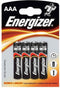 Energizer E300132600 - Alkaline Batterijen - Langdurige energie - Zilver (4 stuks)