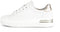 Gabor 395 - Lage Sneakers - Leer met goudkleurige accenten - Wit