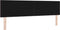 vidaXL - Hoofdbord - Met - Knopplooien - Donkerbruin - 180 - cm - Stof