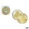 Snackdienblad Algon Cirkelvormig 35 cm (30 Stuks)