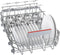 Bosch SPI4HMS49E - Vaatwasser 45 cm - Home Connect - Silence Plus 44 dB