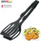 Westmark Dubbele bak-/serveertang, lengte: 28,9 cm, kunststof, Duetto Flonal, zwart, 21002260