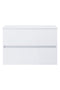 Atlantic Heron - Badkamermeubel - 2 softclose-lades - Hoogglans wit 80 x 38,5 x 53 cm