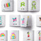Pixio Magnetic Blocks | Design Series | Pixio-200 | 8 kleuren | 200 blokken