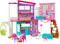 Barbie Malibu Huis - Poppenhuis met 2 verdiepingen en 30+ accessoires - Multi kleuren