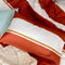 Happy Friday Pillow cover Golden lands 45x110 cm (x2) Multicolor