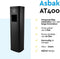 BRASQ AT400 - Staande Asbak - 20 Liter Afvalbak - Zwart