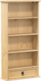 vidaXL - Cd-kast - Corona - 52x17,5x103 - cm - massief - grenenhout