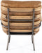 Eleonora Fauteuil Bastiaan Java Leather Cognac