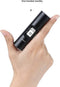 TechU™ Digitale Alcoholtest – Zwart – Auto Blaastest – Hygiënisch No-Touch – USB Oplaadkabel