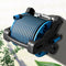 Juskys Basic - Mobiele Slanghaspel - 30 m met 10 sproeistanden - Blauw