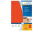 Herma 4397 - Etiketten A4 105x148mm - Veiligheidsrand - Rood