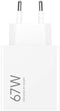 Xiaomi Turbo Charging - Oplader - 67W QC3.0 - Wit