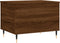 vidaXL - Salontafel - 60x44,5x45 - cm - bewerkt - hout - bruin - eikenkleur
