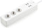 SmartLife Stekkerdoos - Wi-Fi - 3x Randaarde stekker (CEE 7/3) / 4 x USB - 16 A - 3680 W - 1.8 m - -10 - 40 °C - Android / IOS - Wit