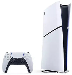 Sony PlayStation 5 Slim - Console - 1TB - Digital Edition - Wit Zwart
