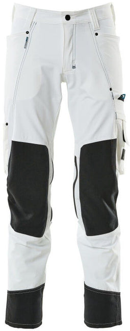 Mascot Advanced - Werkbroek met kniezakken - ULTIMATE STRETCH - Wit - C46 - 82