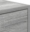 vidaXL - TV-kast - Grijs - Sonoma - 100x31x25,5 - cm - Bewerkt - Hout