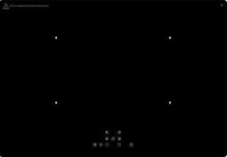EXQUISIT EKI801-2 - Inbouw Kookplaat - Inductie 75 cm - 4 kookzones
