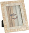 J-Line fotolijst - fotokader - schelpen/hout - beige - large