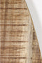 HSM Collection Ovale eettafel - 180x100 cm - massief mangohout/metaal