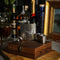 Heupfles Fazant - Luxe Set - RVS - Gegraveerd - Selbraehouse Scotland
