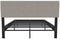 Juskys Lissabon - Zwevend bed - Incl. LED - Beige - 140x200cm