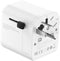 Gembird Universele Reisadapter - 20W - Geaard - Wit