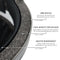 Big Bang Gear Matte Grey (S) Helm voor Volwassenen & Kinderen – Skate Helm Kinderen – SkateHelm – Skate Helm Kind – Helmet – Helmen – Helm Kind – Fietshelm Kinderen, Sporthelm, Mannen, Heren – Jongens – Meisjes – Volwassenen – Kinderen