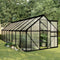 vidaXL - Tuinkas - 9,31 - m² - aluminium - antracietkleurig