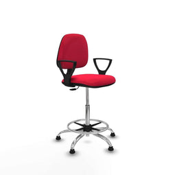 Piqueras y Crespo BFN05RT - Bureaustoel - Hoogteverstelbaar - Rood