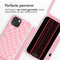 iMoshion Hoesje Geschikt voor iPhone 15 Hoesje Met Koord - iMoshion Siliconen design hoesje met koord - Roze / Retro Pink