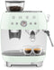 Smeg EGF03PGEU - Espressomachine met bonenmaler - 19 bar druk - Watergroen