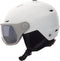 Salomon Icon Lt Visor Skihelm Dames Wit Maat 53-56 Cm (s)