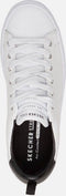 Skechers Side Street-Tegu Dames Sneakers - Air-Cooled Memory Foam - White