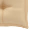 vidaXL - Tuinbankkussen - 100x50x7 - cm - oxford - stof - beige