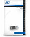 ACT AC7375 - USB-A naar USB-C adapter - USB 3.2 Gen1 5Gbps - Grijs