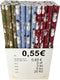 Benza Sneeuwman Assortiment - Cadeaupapier - 65 Rollen 200 x 70 cm Multikleur