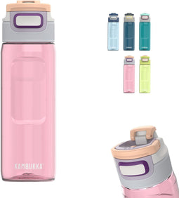 Kambukka Elton - Drinkfles 750ml - 100% lekvrij met 3-in-1 deksel - Roze