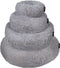 District 70 FUZZ - Donut Hondenmand - Donker Grijs - Medium Ø 60 cm
