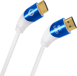 Oehlbach D1C42536 - HDMI Kabel - 150cm - Blauw Wit