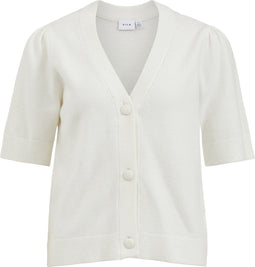 Vila Viril - Knit Cardigan - 2/4 Mouwen - Wit (M)