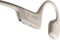 Shokz OpenRun Pro Mini - Draadloze Bone Conduction Hoofdtelefoon - 10 uur batterijduur - Beige