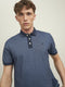 JACK&JONES PREMIUM JPRBLUWIN - Heren Poloshirt - Korte mouw met logoborduring - Maat L