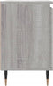 vidaXL - Nachtkastjes - 2 - st - 40x30x50 - cm - bewerkt - hout - grijs - sonoma - eiken