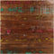 vidaXL - Tafelblad - vierkant - 80x80x3,8 - cm - massief - gerecycled - hout